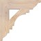 Ekena Millwork Merced Traditional Smooth Bracket, Douglas Fir, 3 1/2"W x 16"D x 16"H BKT04X16X16MRC01SDF - alternate 4